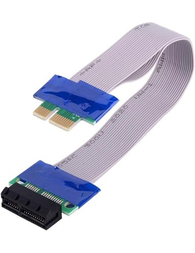 EXTENSOR RISER PCI-E1X 20CM WHITE