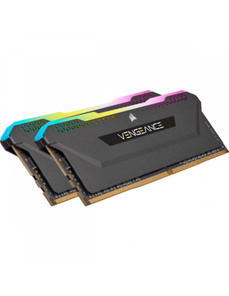 DDR4 32GB BUS 3200 CORSAIR VENGEANCE RGB PRO BLACK KIT 2X16GB