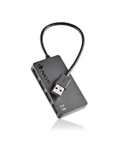 HUB NGS USB 4 PUERTOS BLACK