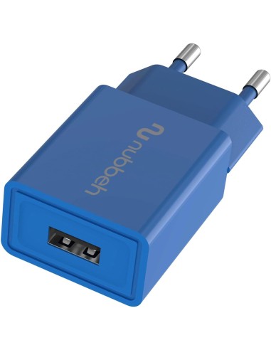CARGADOR USB NUBBEH 10W 2A BLUE PARA...