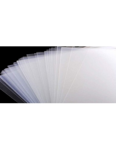 LAMINA TRANSPARENTE IMPERMEABLE PARA SERIGRAFIA 30U