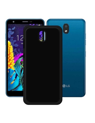 FUNDA MOVIL BACK COVER HT SILICONA BLACK LG K30 2019