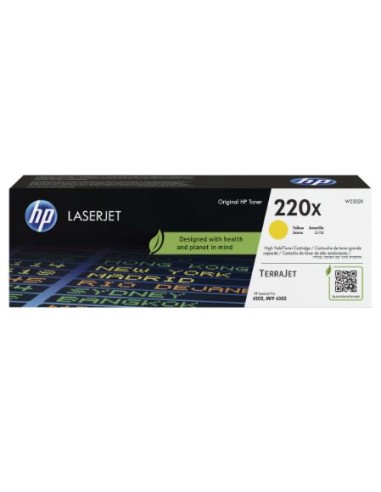 TONER HP 220X YELLOW 4202DN 4202DW...