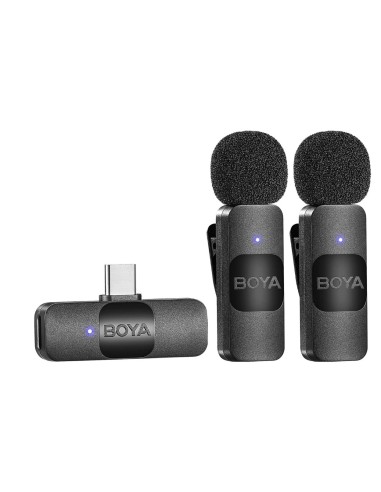 MICROFONO BOYA BY-V20 WIRELESS SOLAPA...