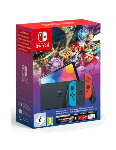 CONSOLA NINTENDO SWITCH OLED RED/BLUE...