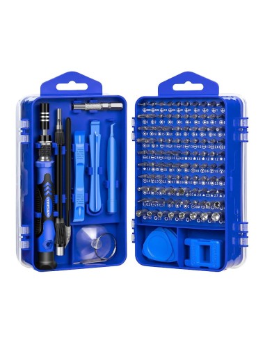 JUEGO KIT DESTORNILLADORES 120U