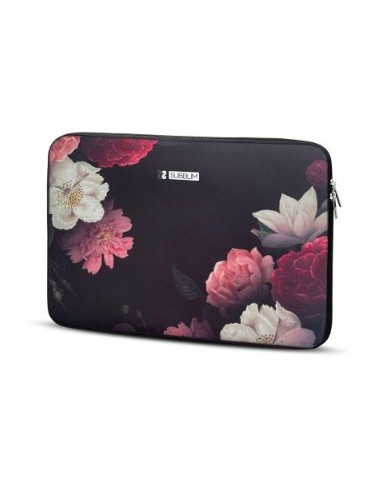 FUNDA PORTATIL SUBBLIM TRENDY SLEEVE 13.3-14 FLOWERS