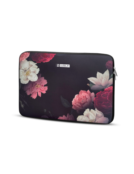 FUNDA PORTATIL SUBBLIM TRENDY SLEEVE 13.3-14 FLOWERS