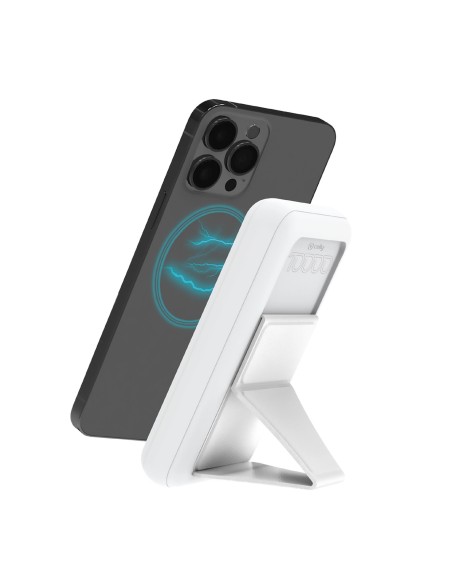 BATERIA EXTERNA CELLY MAGSAFE 10.000MAH WHITE