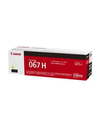 TONER CANON 067 H YELLOW 2350 PAG...