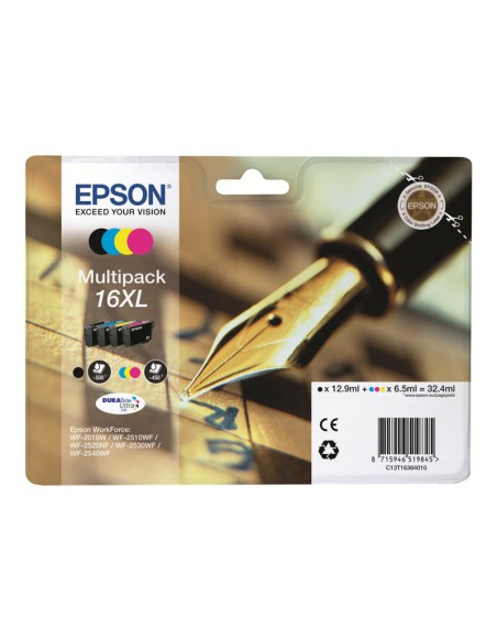 CARTUCHO EPSON 16XL MULTIPACK WF-2010 WF-2520 WF-2530 WF-2054