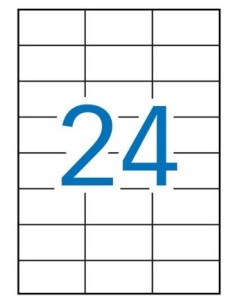 CAJA ETIQUETAS 500H. 70X37...