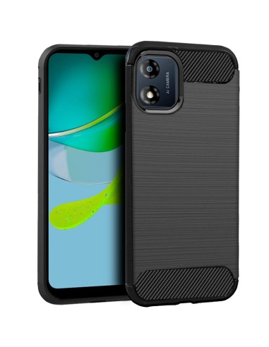 FUNDA MOVIL BACK COVER COOL CARBON BLACK MOTOROLA MOTO E13