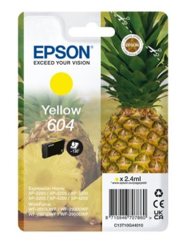 CARTUCHO EPSON 604 YELLOW WORKFORCE...