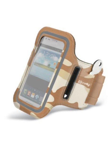 BRAZALETE DEPORTIVO CELLY ARMBAND XXL HASTA 5 BROWN