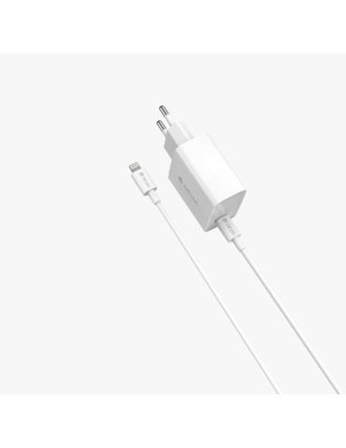 CARGADOR USB-C DEVIA 20W WHITE +...
