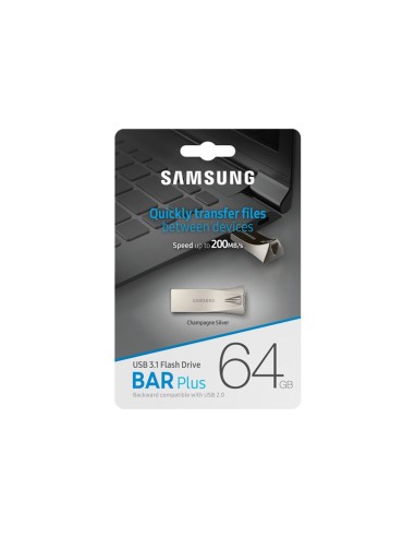 MEMORIA USB 3.1 64GB SAMSUNG BAR PLUS...