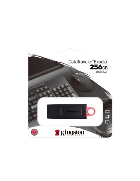 MEMORIA USB 3.2 256GB KINGSTON DTX BLACK