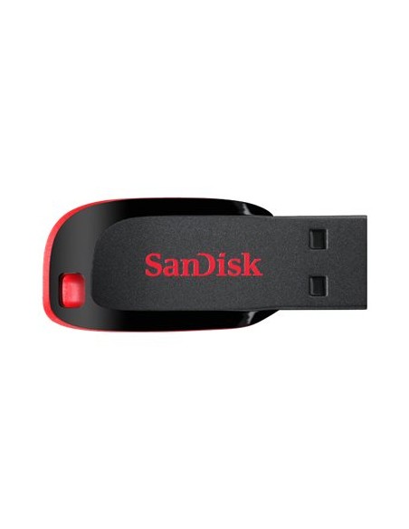 MEMORIA USB 16GB SANDISK CRUZER BLADE BLACK / RED