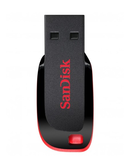 MEMORIA USB 16GB SANDISK CRUZER BLADE BLACK / RED