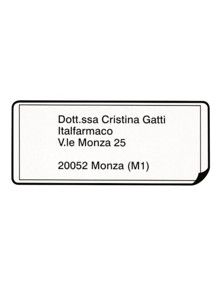 ETIQUETAS BROTHER 400U/ROLLO 38X90MM