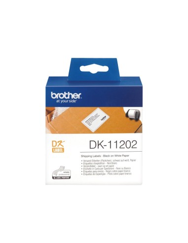 ETIQUETAS BROTHER 300U/ROLLO 62X100