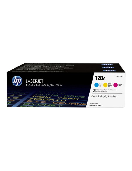 TONER HP 128A MULTIPACK CM1415 CP1525 3X 1300 PAG