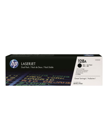 TONER HP 128A BLACK DUALPACK CM1415...