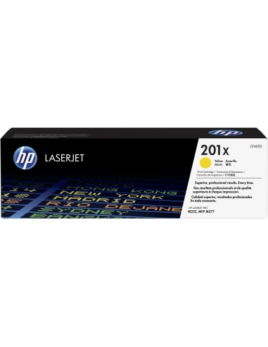 TONER HP 201X YELLOW GRAN CAPACIDAD...
