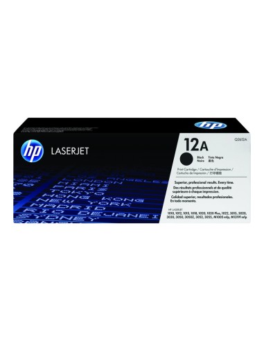 TONER HP 12A BLACK 1010 1012 1015...