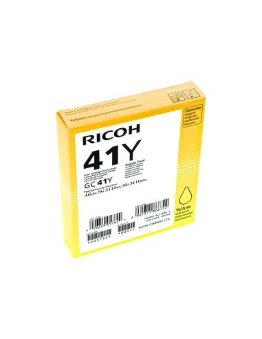 CARTUCHO RICOH GC41 YELLOW SG3100