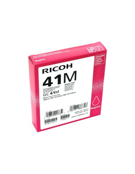 CARTUCHO RICOH GC41 MAGENTA SG3100