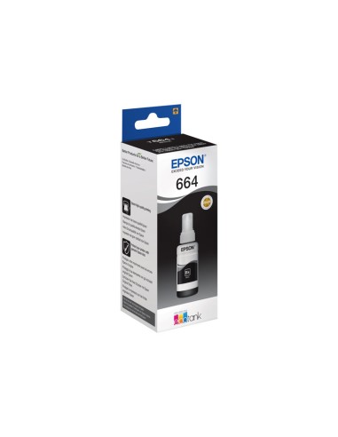 BOTE DE TINTA EPSON T6641 BLACK 70ML...