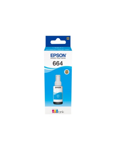 BOTE DE TINTA EPSON T6642 CYAN 70ML...