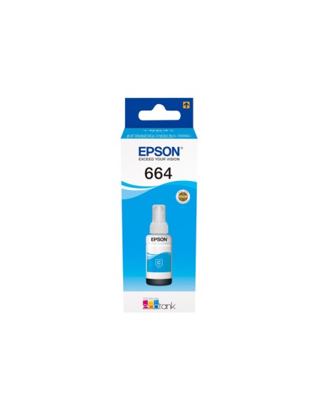 BOTE DE TINTA EPSON T6642 CYAN 70ML ECOTANK L355 L555