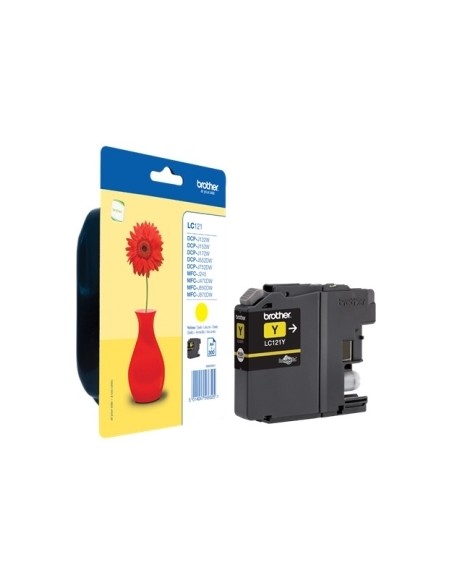 CARTUCHO BROTHER LC121 YELLOW J552DW J752DW J470DW J870DW