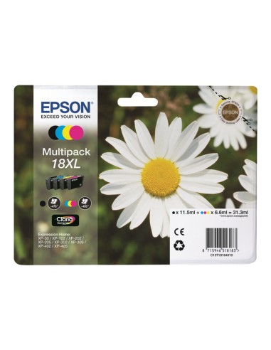 CARTUCHO EPSON 18XL MULTIPACK XP-102...