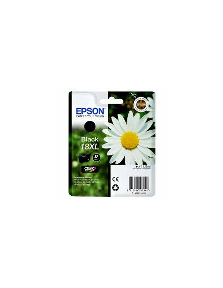CARTUCHO EPSON 18XL BLACK XP-102 XP-202 XP-205 XP-302 XP-305 XP-402 XP-405