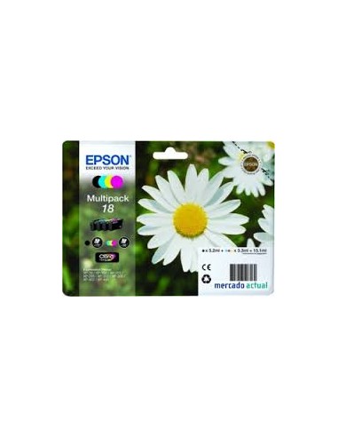 CARTUCHO EPSON 18 MULTIPACK XP-102...