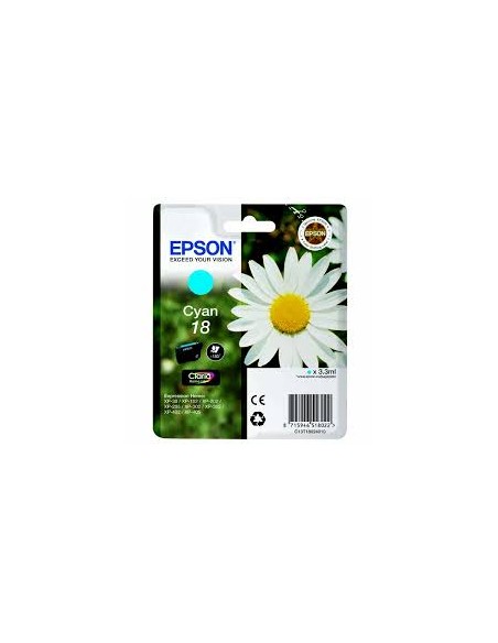 CARTUCHO EPSON 18 CYAN XP-102 XP-202 XP-205 XP-302 XP-305 XP-402 XP-405