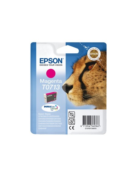 CARTUCHO EPSON T0713 MAGENTA STYLUS D78/D92/D120/DX4000/DX5000/DX6000/DX7400/SX105/BX300F