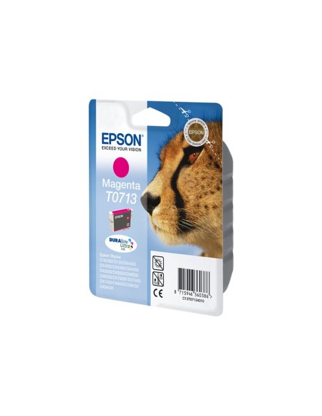 CARTUCHO EPSON T0713 MAGENTA STYLUS D78/D92/D120/DX4000/DX5000/DX6000/DX7400/SX105/BX300F