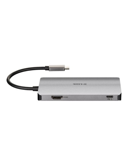 PUERTO REPLICADOR USB-C D-LINK HDMI + 2XUSB 3.0 + USB-C + SD + MICRO SD