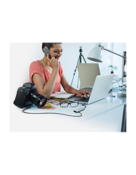 PUERTO REPLICADOR USB-C D-LINK HDMI + 2XUSB 3.0 + USB-C + SD + MICRO SD