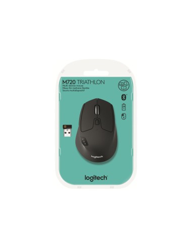 MOUSE LOGITECH WIRELESS M720 BLACK