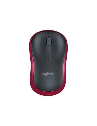 MOUSE LOGITECH WIRELESS M185 RED