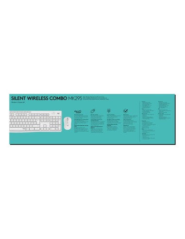 TECLADO + MOUSE LOGITECH WIRELESS...