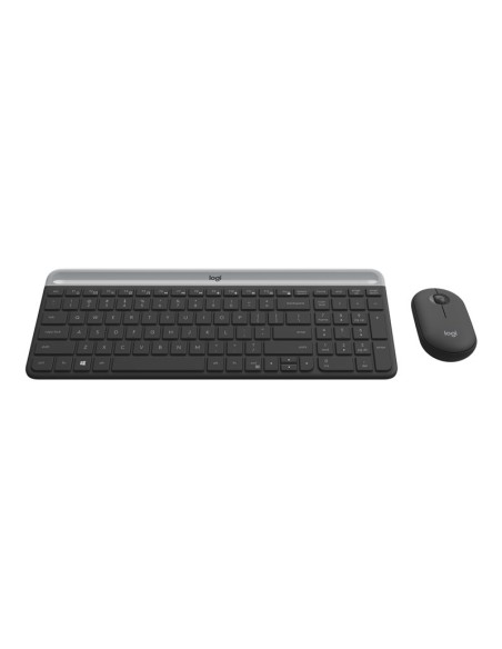 TECLADO + MOUSE LOGITECH WIRELESS MK470 SLIM