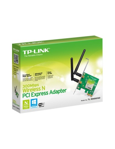 TARJETA RED WIRELESS TP-LINK 300BPS...