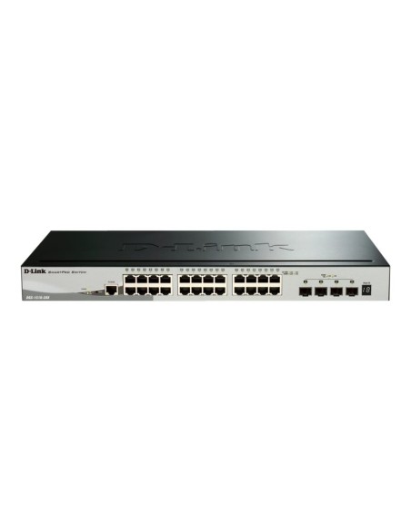 SWITCH D-LINK DGS-1510-28X 10/100/1000 24 PUERTOS + 4 SFP+ 10G 